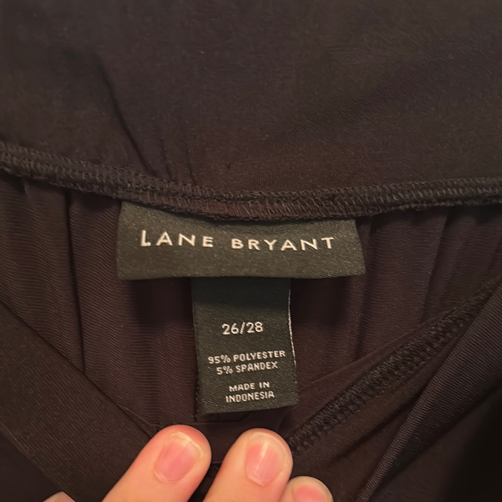Lane Bryant Black Stretch Pants - Picture 2 of 4